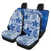 Polynesian Style Car Seat Cushion Cover Interior Seat Protection Four-Piece Set Durable