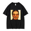 Футболка с фотороботом Aphex Twin Мужская Женская Модная Ретро Оверсайз С коротким рукавом Мужская Высококачественная Мягкая Хлопковая Футболка Мужская Повседневные Футболки