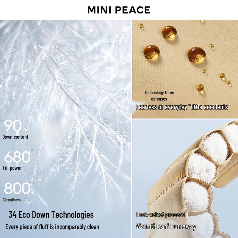 Зимняя парка с наполнителем для мальчиков MINIPEACE