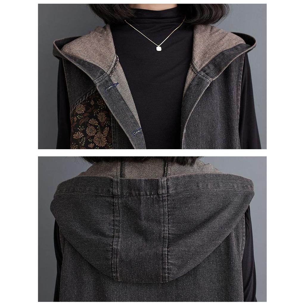 Fashion Autumn Slim Korean Female Long Coat Long Sleeve Tunic Windbreaker Plus Size Women Denim Trench