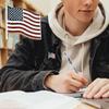 Высококачественные броши и значки с американским флагом, Патриотические броши.