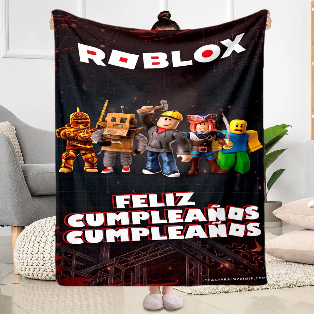 Roblox 112 Blanket Comfortable Suitable for Seaside Chair Office for All Occasions Modern Suitable for Gifting Relatives and Friends