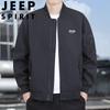 JEEP SPIRIT Men's Casual Baseball Collar Jacket