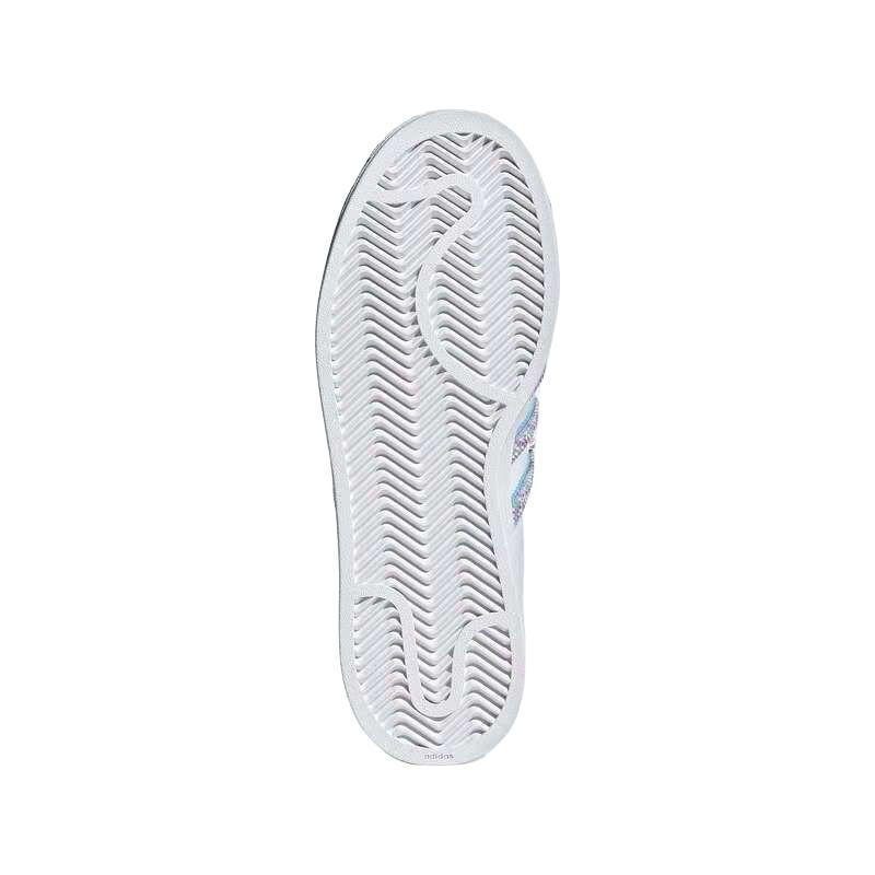 Adidas Оригинальные кроссовки Superstar 2 с низким верхом, устойчивые к истиранию, для скейтборда, женские белые кроссовки JR1332