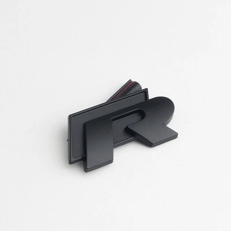 AABIP1 New 3D Metal Car Body Sticker Grill Emblem for Volkswagen VW R Rline Polo Passat B5 B6 B7 CC R32 Golf Jetta Tiguan Bora Scirocco