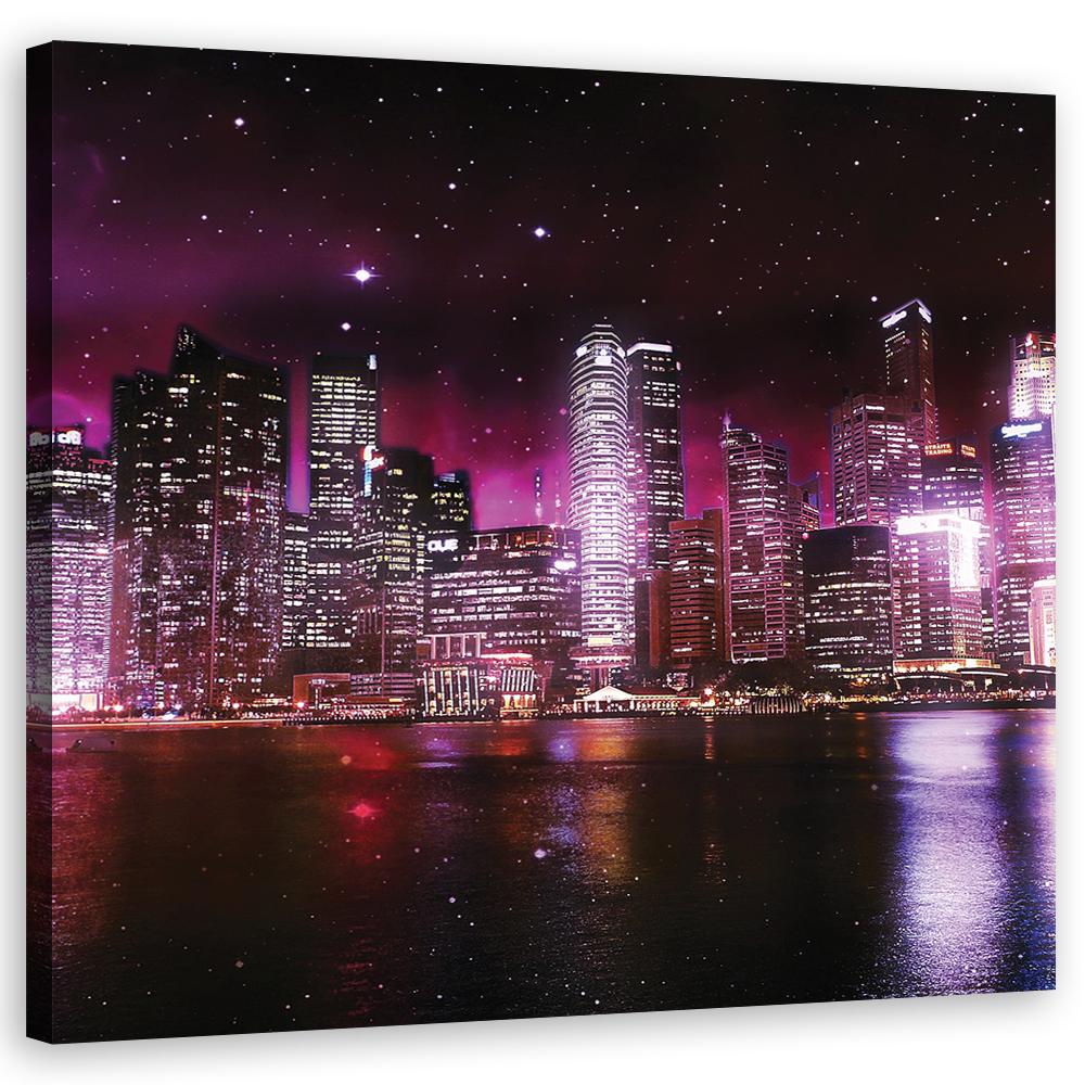 Canvas Print New York Manhattan Night