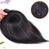 Synthetic Hair Fringe Clip Bangs Straight Fake Hair Piece High Temperature Fiber Wig Bangs Clip On Hair Extension Cover Gray Hair