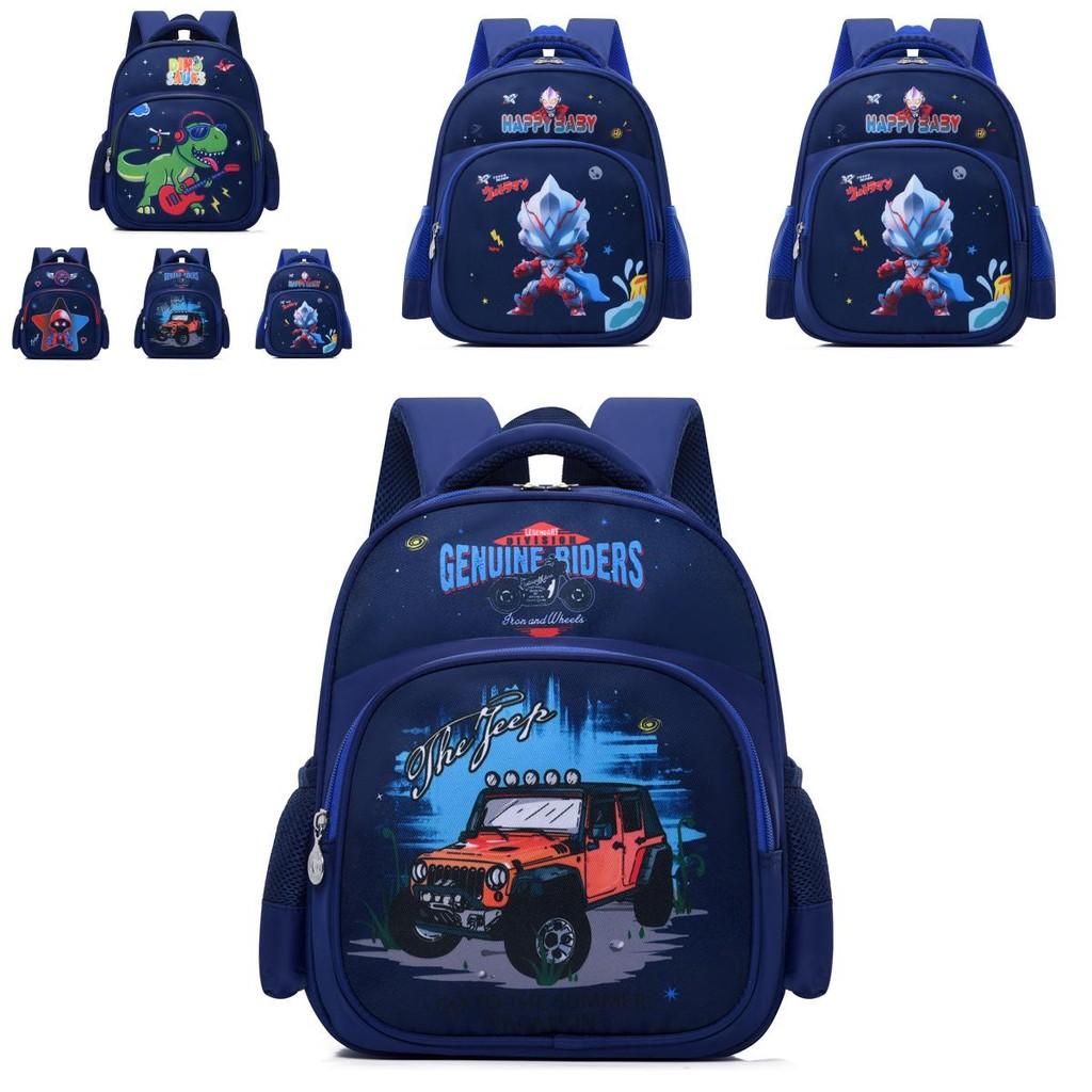 Adorable Kids Backpack Featuring Cartoon Ultraman Design For Boys And Girls Age 3-5