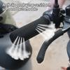 4Pcs/set Motorcycle Handlebar Grip Universal Handle Bar Cover Brake Clutch Lever Summer Ice Silk Breathable Mesh Grips Cover