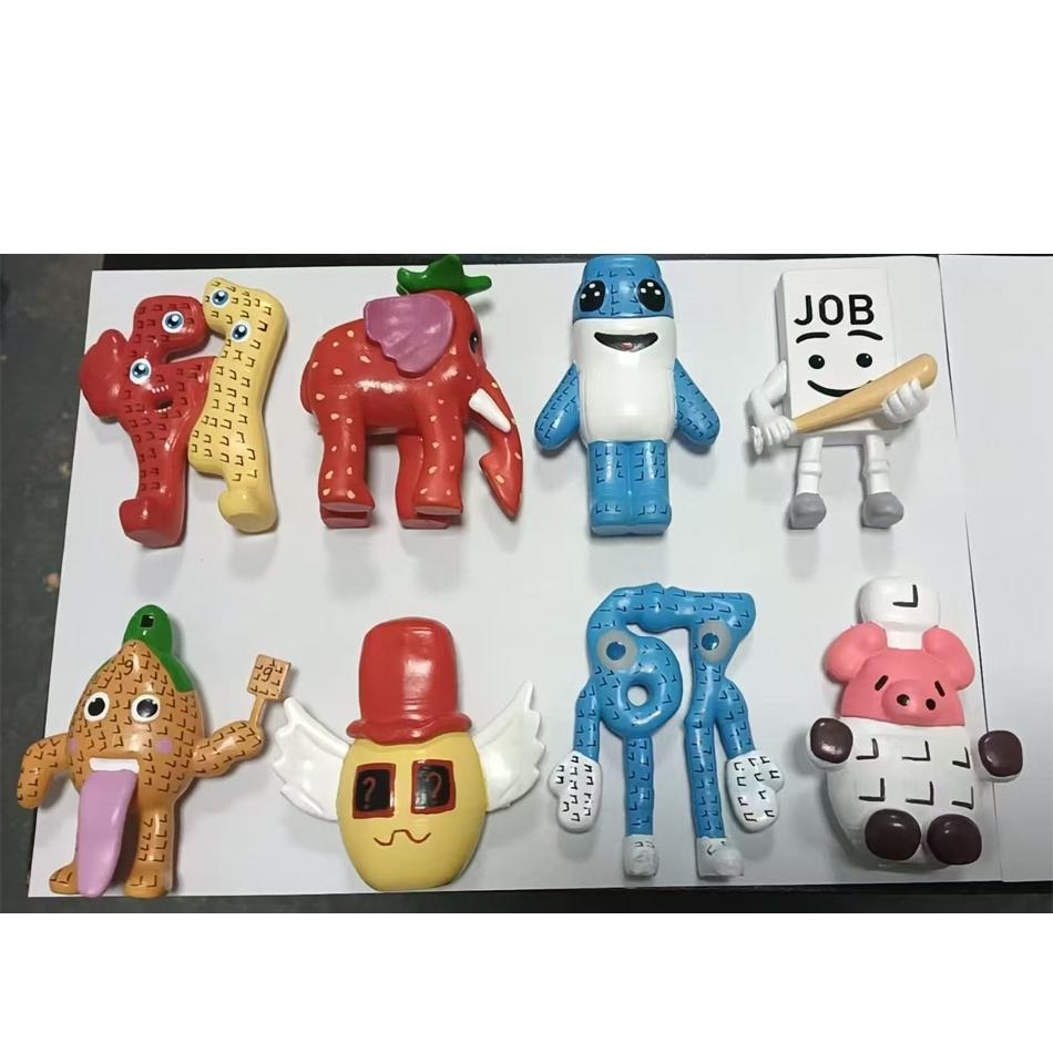 New Steal A Brainrot Cute Figurine No.9 House PVC Toy Game Peripherials Collection Anime Figurine Kawaii Model Toys kids Gifts