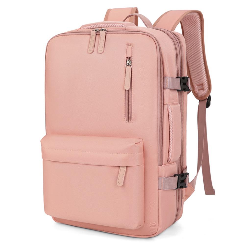 3 Layers Student Laptop Bag Multiple Pockets Large Capacity Business Trip Satchel USB Oxford Cloth Travel Backpack