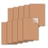 Brown Felt Sheets, A4 (30 X 21 Cm), 10 Sheets, 3m Thick, Self-Adhesive
