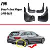 For Mercedes Benz C Class C-Class W205 2015~ Fender Mud Guard Flaps Mudguards Accessories Benz C180 C200 C260 C300 Mudguards