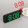 Time Number Display Desk Temperature/Date Display for Heavy Sleepers Projection Alarm Clock LED Digital Alarm Clock Night Light