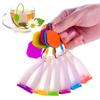 1Pcs Food-grade Silicone Tea Bags Colorful Style Tea Strainers Herbal Tea Infusers Filters Scented Tea Tools Accessories