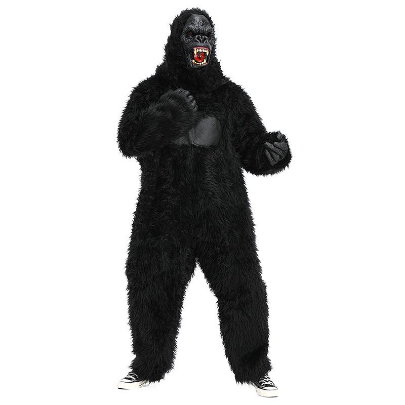 King Kong Chimpanzee Animal Costume - Halloween Performance Outfit