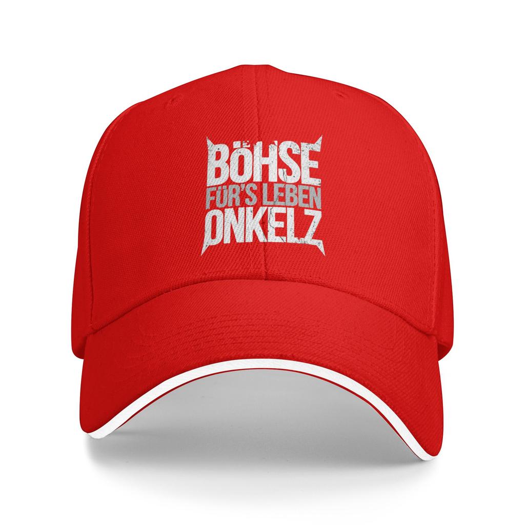 Grungy Bhse Onkelz Lyric Edge Text Hunting Baseball Caps Unisexs Printing Trucker Cap FeUnisex Sport Dad Hat