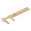 Vernier Caliper Brass Double Scales High Accuracy Clear Scale Portable Mini Pocket Caliper for DIY Crafts 0‑3.9in