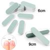 20/40/60pcs Nail Buffer Polishing Strip Green/White Sanding 600/3000 Sponge Manicure Tools Washable