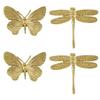 Trendy Brass Dragonfly Drawer Pulls for Enhancing Furniture Aesthetics