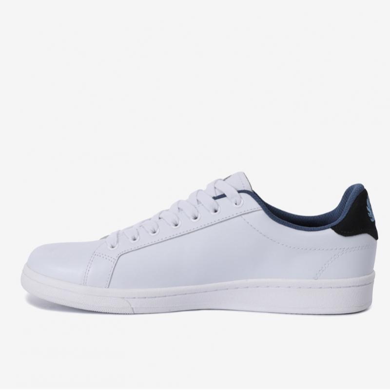 Fred Perry Men S Laurel Point Leather SneakerS Sfpm2438312 U63