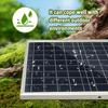 10 Вт поликремниевая солнечная панель комплект солнечная панель и солнечный контроллер перезарядки комплект для кемпинга путешествия