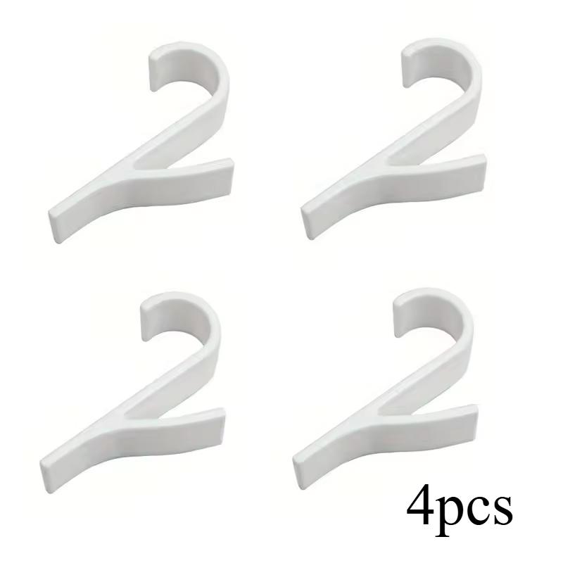 2/4/6 Pcs Hangers for Heated Towel Multi-Purpose Radiator Hooks Coat Clothes Hanger Scarf Rack Bath Hook