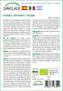 SAFLAX Сад в пакете - Органический - Свекла - Кьоджа - 70 семян - С субстратом в подходящем стоячем пакете - Beta vulgaris