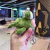 Toy Backpack Pendant Stuffed Animals Plush Keychain Stuffed Toys Big Mouth Frog Doll Plush Keyring