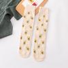 Creative Cute Food Sock Fruit Avocado Cookie Egg Color Matching Cotton Tube Socks