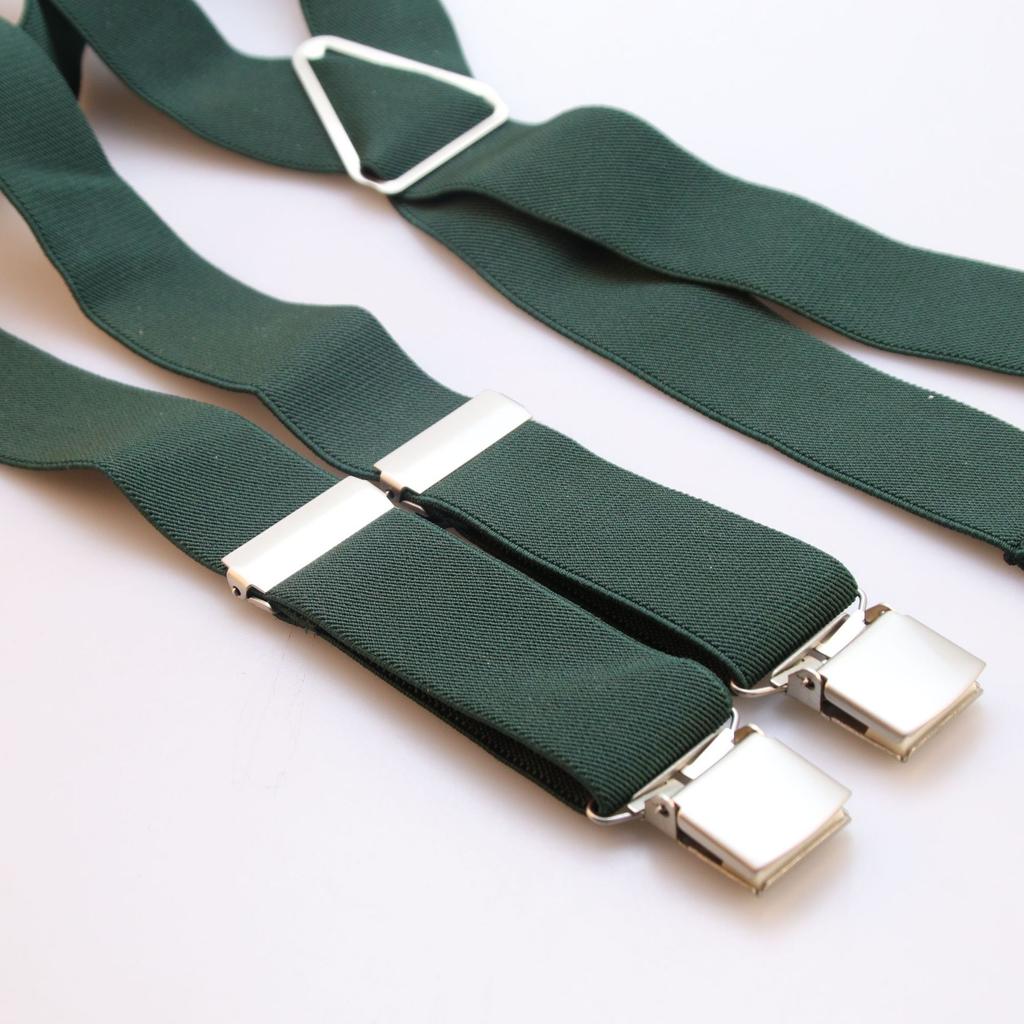 Men'S Adult Straps Men'S Trousers Suspender Suit Shirt Straps Clip Suspender Straps Men'S Fat Elastic Non-Slip