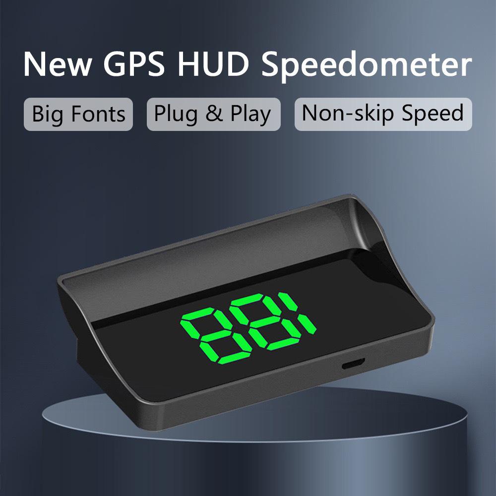 Новый GPS HUD спидометр: Отображает скорость в км/ч/миль/ч