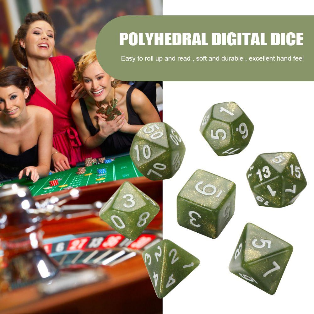 Polyhedral For TRPG DND Multifaceted Leisure Entertainment Toys Board Game Game Accessory Dice Set