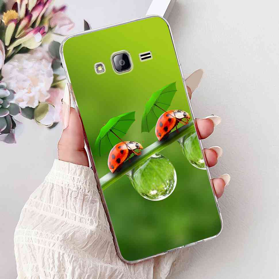 Чехол для Samsung Galaxy J5 Роскошный Расписной Чехол Мягкий Тонкий Чехол для Телефона Для Samsung J 5 J5 J500Y J500M 2015 Задняя Крышка