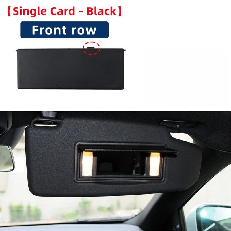 Sun Visor Makeup Mirror Cover For Volvo V40 2013-2018 And For Volvo S60 PC ABS Material Available In Black Gray Beige