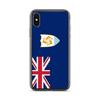 Coque Pour iPhone - PIXELFORMA - iPhone XS - Drapeau d'Anguilla - Design Fin Et Léger - Silicone Souple