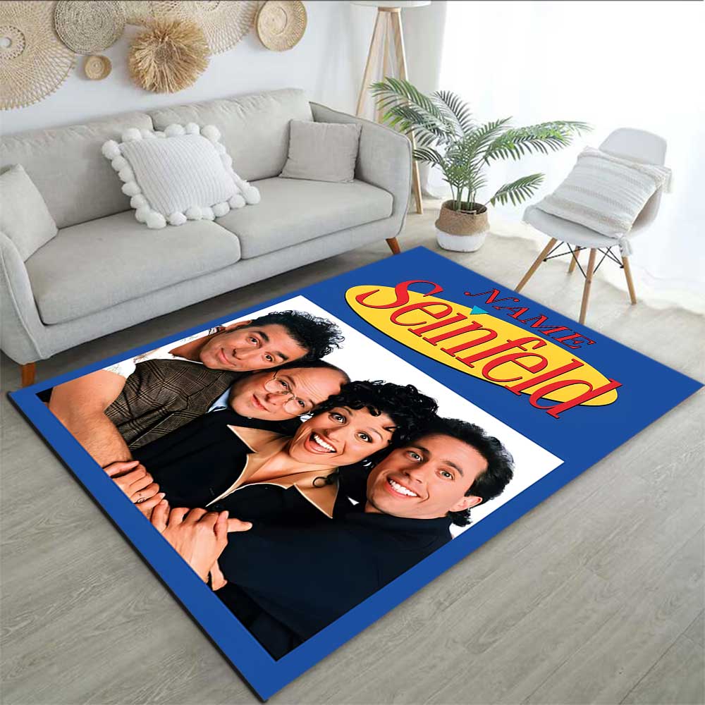 Warner Bros. Works (16) Customize your name rug, office chair cushion, home bedroom living room gift.