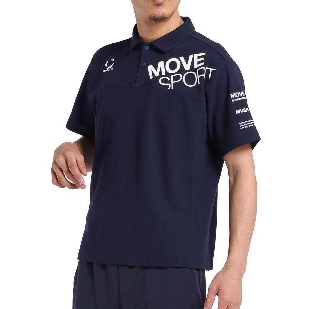 Move Sports SUNSCREEN Polo Shirt Demon-Fox ST5SHS03M_NV00_L