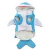 Halloween Dog Costumes Winter Dog Clothes Funny Shark Costume Warm Fleece Puppy Pet Coat Jacket Clothing For Small Dogs Cats