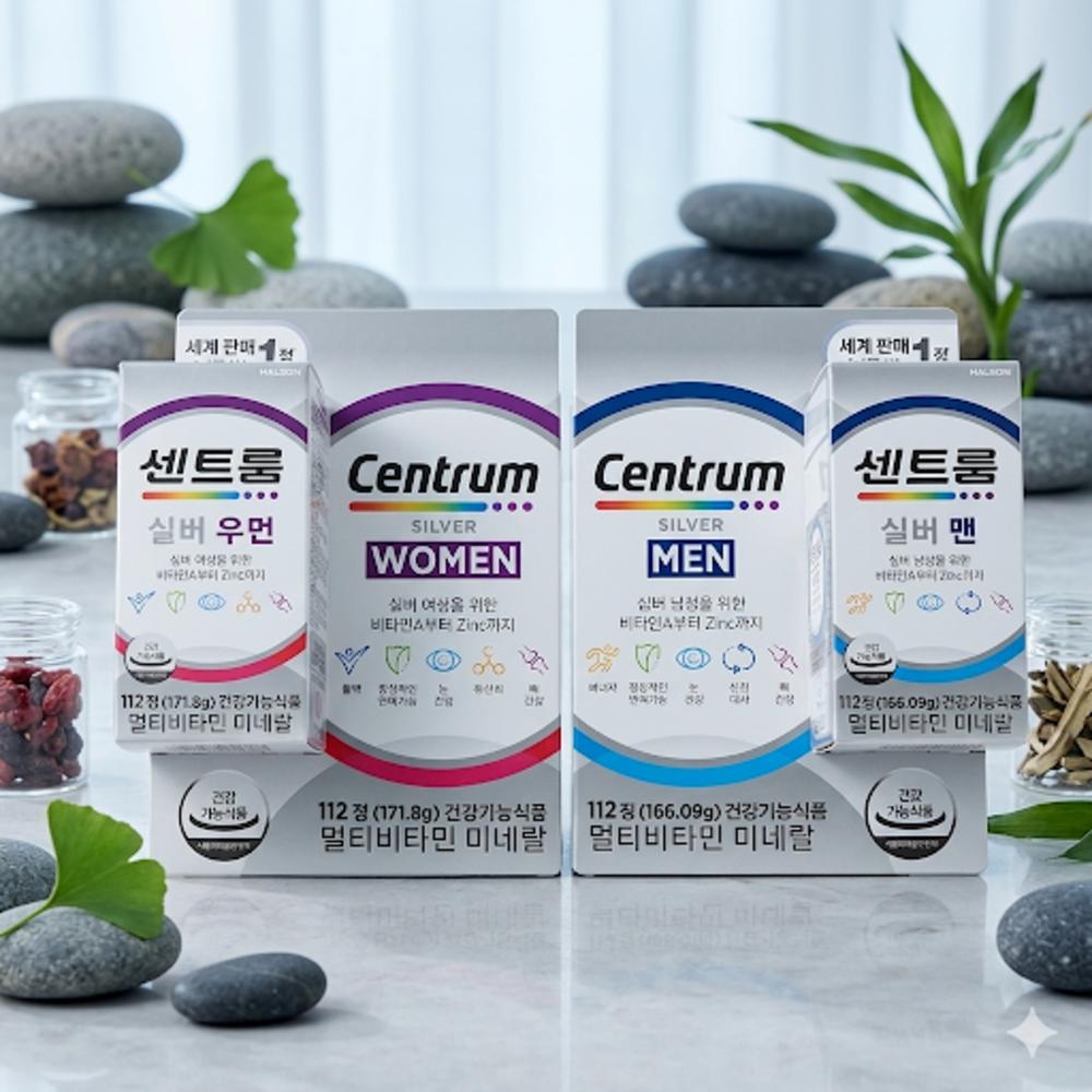 Мультивитамины Centrum Silver для женщин и мужчин Набор 112 таблеток 2 шт