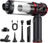Wireless Handheld Portable Vacuum, 2 in 1 Suction & Blower, Sofa, Pet Hair, Crumbs, Dust (Silver)