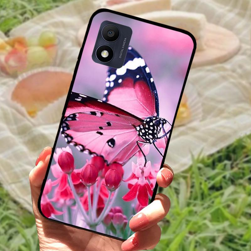 For Alcatel 1B 2022 Case 5031D 5031G Black Cases Silicone Soft TPU Phone Cover Fundas Case For Alcatel 1B 2022 5.5" Bumper Cases