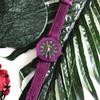 Trendy Brand Fashionable Baby's Breath Ladies Watch Genuine Leather Waterproof Casual Quartz Watch