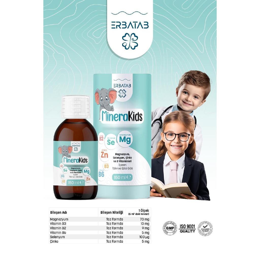 Child Multivitamin (magnesium, Zinc, Selenium) Minera Kids 150 Ml