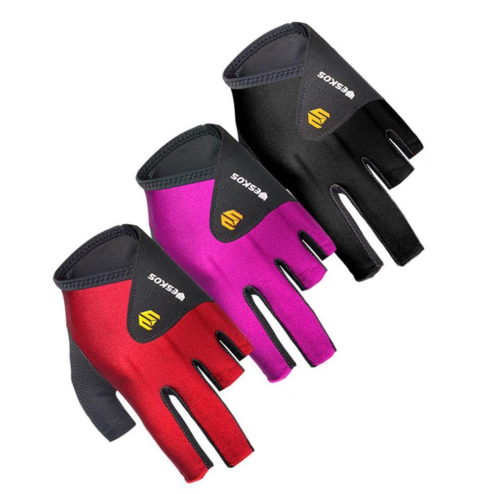 Non-slip Half Fingers Glove Elastic Snooker Billiard Glove Billiards Glove Billiards Accessories