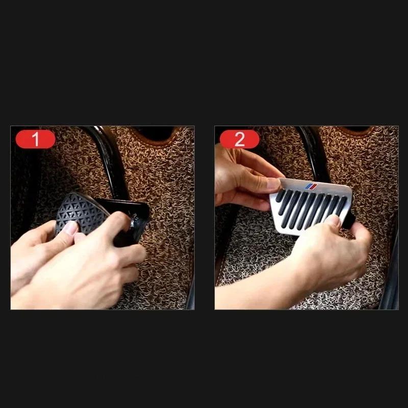 AAAPS1 Accelerator Braking Foot Rest Pedal Cover for Car Bmw 3 5 6 7 Series X1 X2 X3 X4 X5 X6 F30 F10 E60 G30 Automotive Interiors