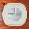 Silicone Sleeve Toddler Plate Stainless Steel with Suction Base 3-Compartment Baby Mess-free Mealtime Set Bowl Non-Slip Grip Unbreakable Metal