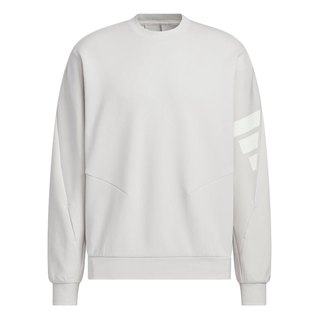 adidas Fos Толстовка в стиле будущего Легкая спортивная серия Повседневная свободная посадка Пуловер с круглым вырезом и длинными рукавами Мужская толстовка KC0157