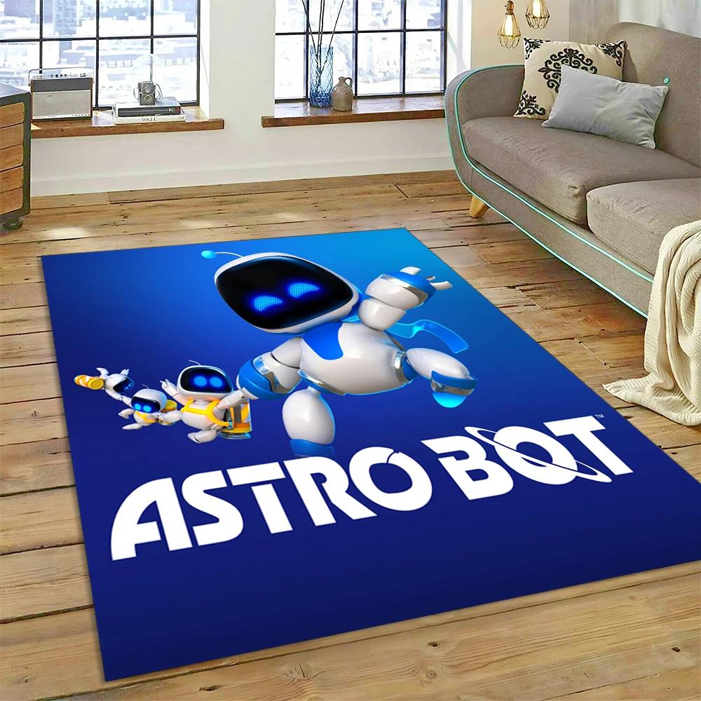 Новый 27 Стилей Astro Bot Игра Мультяшный Робот Подарок Ковер Коврик для Гостиной Спальни Дома Декор Дивана, Детский Нескользящий Напольный Коврик