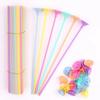 100 Pcs Balloon Holder Sticks Plastic Balloon Holders And Cups for Tying Balloons Arch Anniversary Birthday Parties Graduation Wedding Decoration